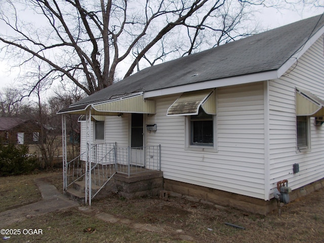 view of bungalow-style home