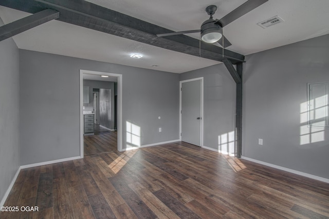 garage featuring ceiling fan