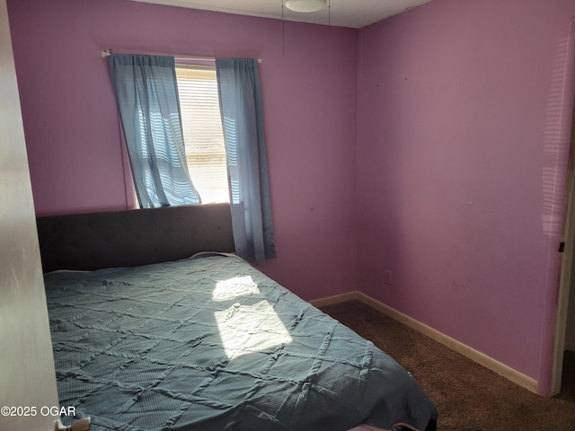 bedroom featuring carpet floors