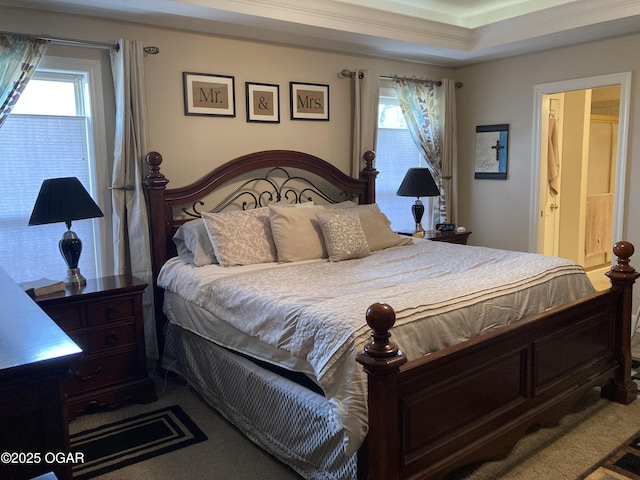 bedroom featuring multiple windows