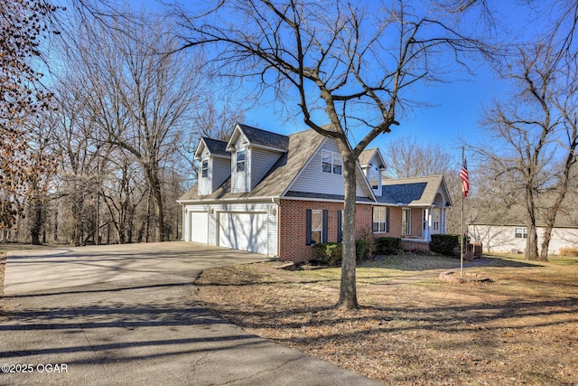 view of home's exterior featuring a garage