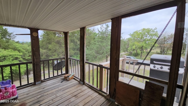 979 S Matherly Rd, Protem, MO 65733 - view of wooden deck