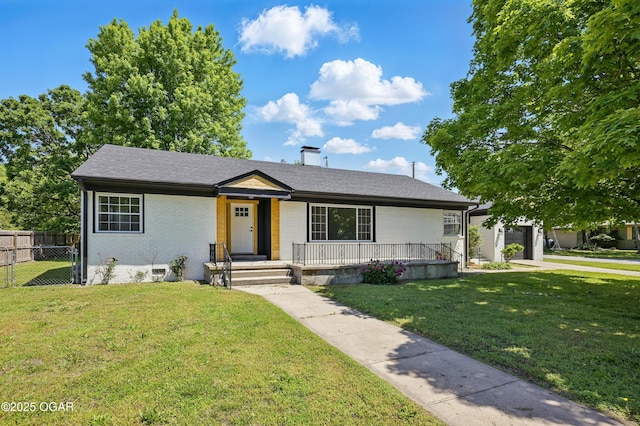 540 E 4th St, Baxter Springs, KS 66713 - view of front of property with brick siding