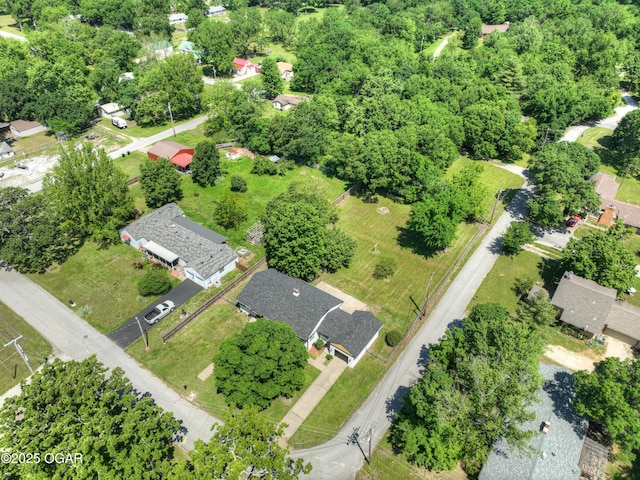 540 E 4th St, Baxter Springs, KS 66713 - aerial view of property's location