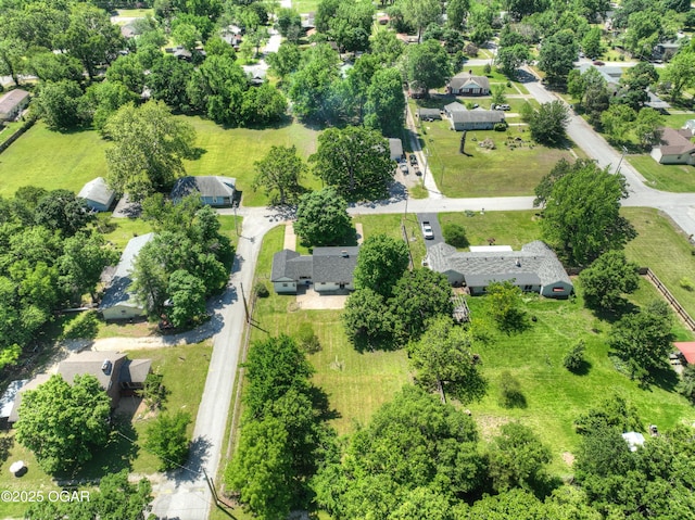 540 E 4th St, Baxter Springs, KS 66713 - aerial view of residential area
