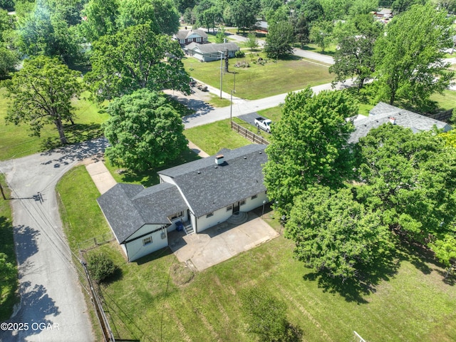 540 E 4th St, Baxter Springs, KS 66713 - bird's eye view
