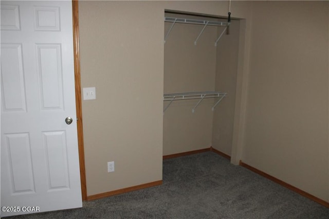 view of closet