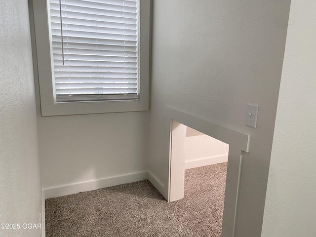 interior space with baseboards