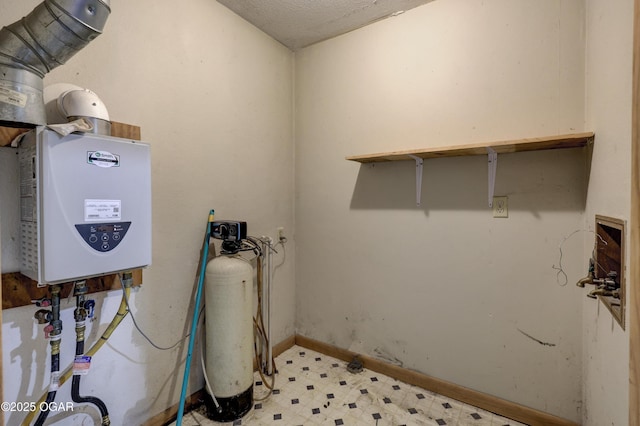 utilities featuring tankless water heater