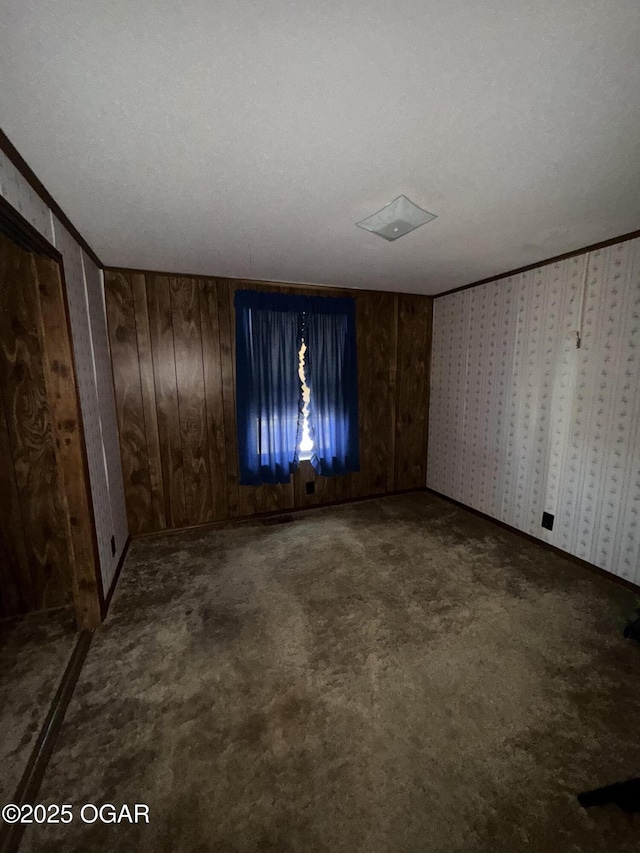 unfurnished room featuring carpet floors