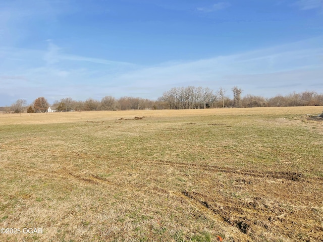 view of landscape with a rural view