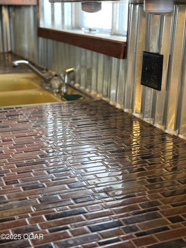details with a sink