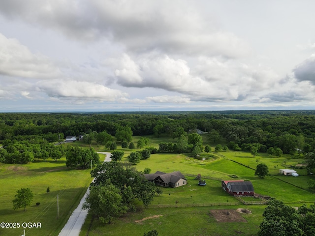 3668 Impala Dr, Joplin, MO 64804 - view of rural area with a heavily wooded area