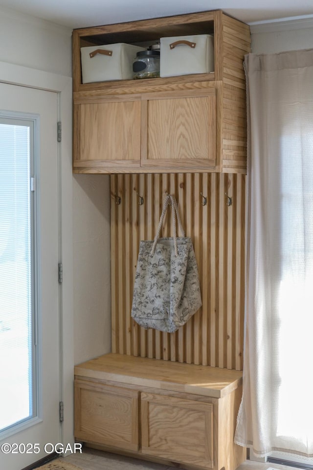 view of mudroom