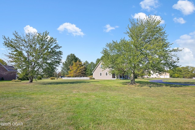 view of yard