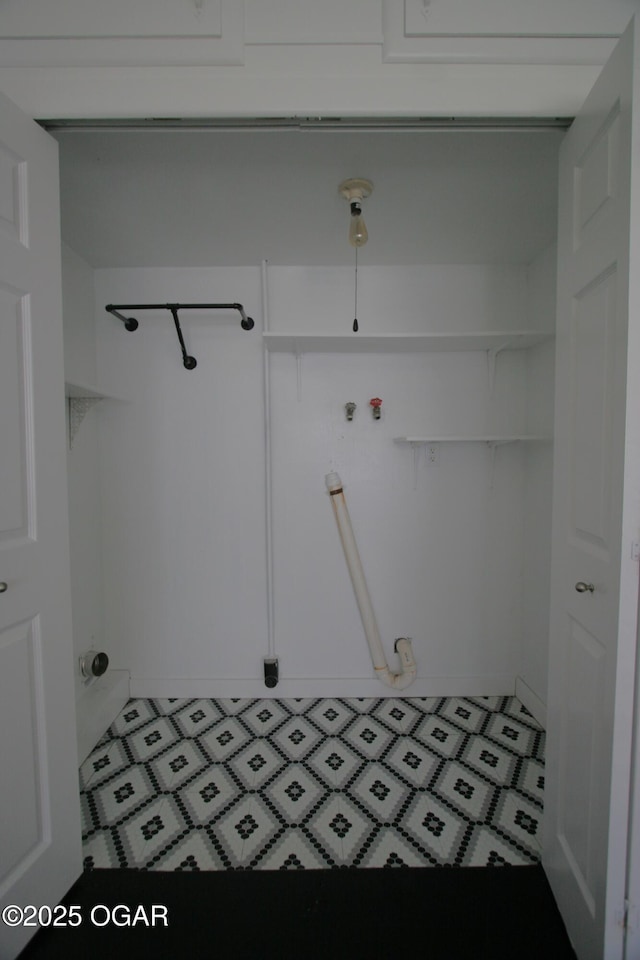 view of laundry area