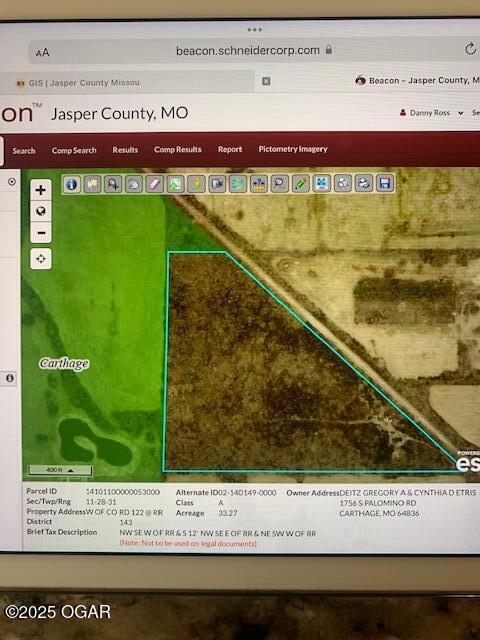 TBD S Palomino Rd, Carthage MO, 64836 land for sale