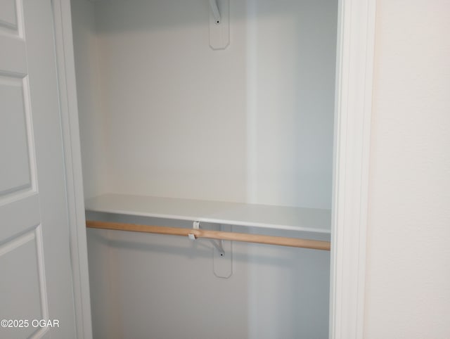 view of closet