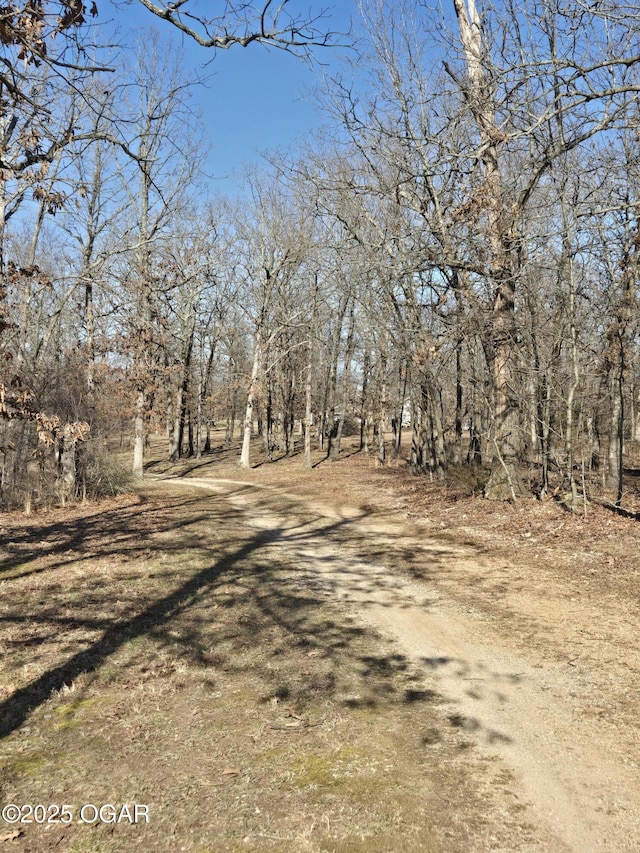 view of road