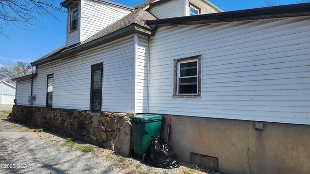 view of property exterior