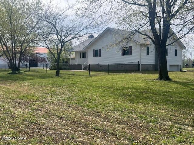 24600 State Highway 96, Webb City, MO 64870 - view of yard featuring fence