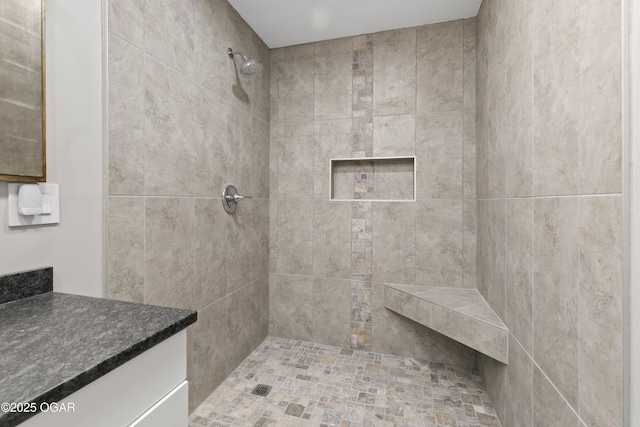 122 Valley View Dr, Joplin, MO 64804 - full bathroom with vanity and a tile shower