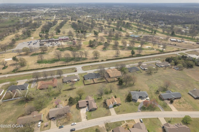 birds eye view of property featuring a residential view