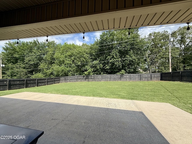 2035 Chickadee Dr, Webb City, MO 64870 - view of patio / terrace featuring view of wooded area