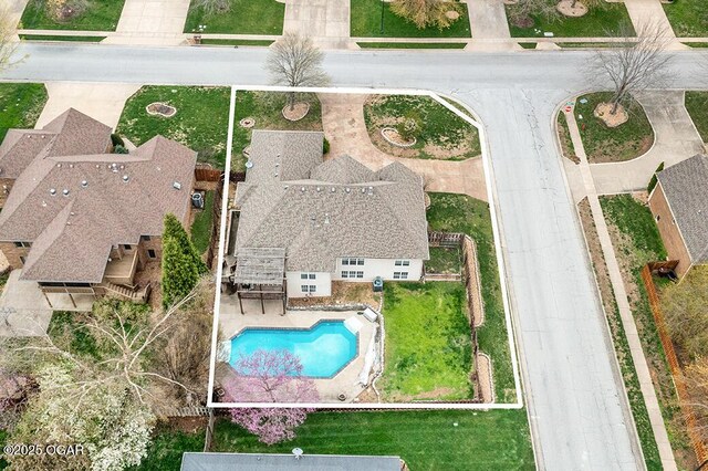 3826 W Randall St, Battlefield, MO 65619 - aerial view