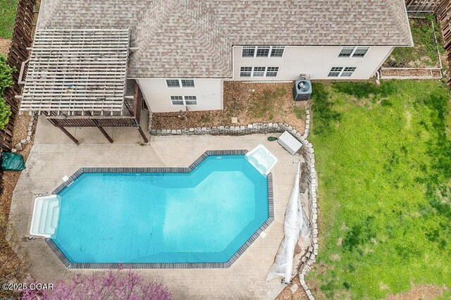 3826 W Randall St, Battlefield, MO 65619 - bird's eye view