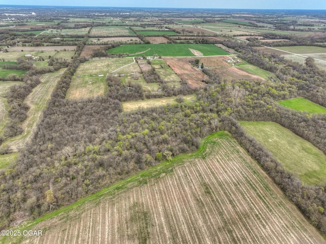 241 SE 40th Rd, Lamar, MO 64759 - birds eye view of property with a rural view