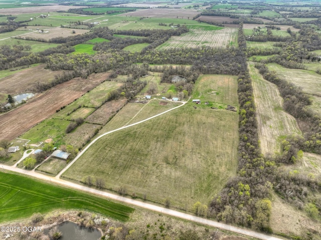 241 SE 40th Rd, Lamar, MO 64759 - bird's eye view featuring a rural view