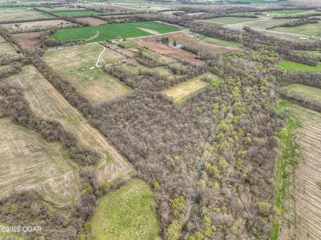 241 SE 40th Rd, Lamar, MO 64759 - birds eye view of property featuring a rural view