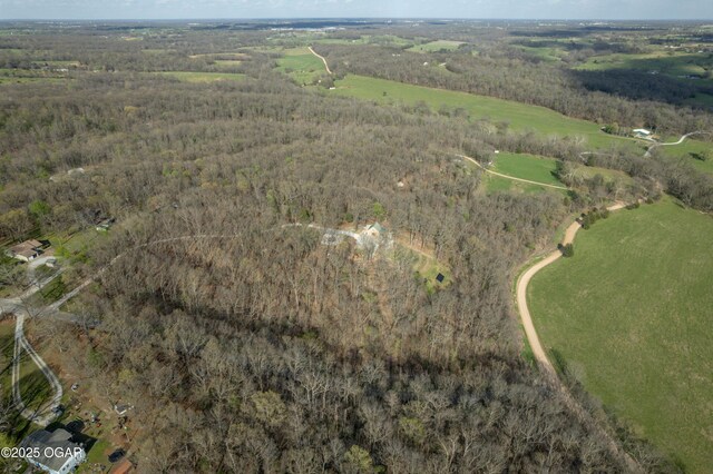17881 Goldfinch Rd, Neosho, MO 64850 - drone / aerial view with a view of trees