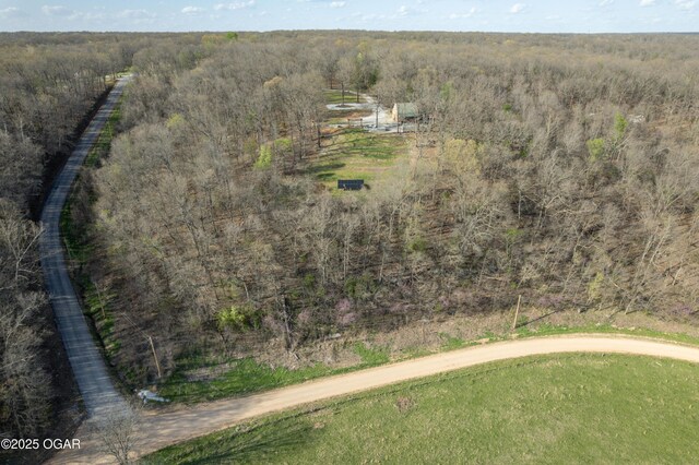 17881 Goldfinch Rd, Neosho, MO 64850 - drone / aerial view with a view of trees