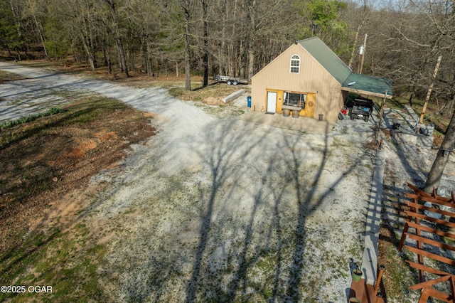 17881 Goldfinch Rd, Neosho, MO 64850 - aerial view with a view of trees
