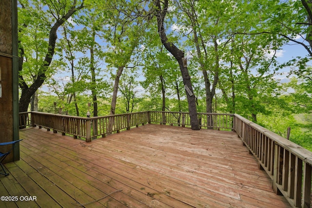 24336 S Hilltop Dr, Afton, OK 74331 - view of deck