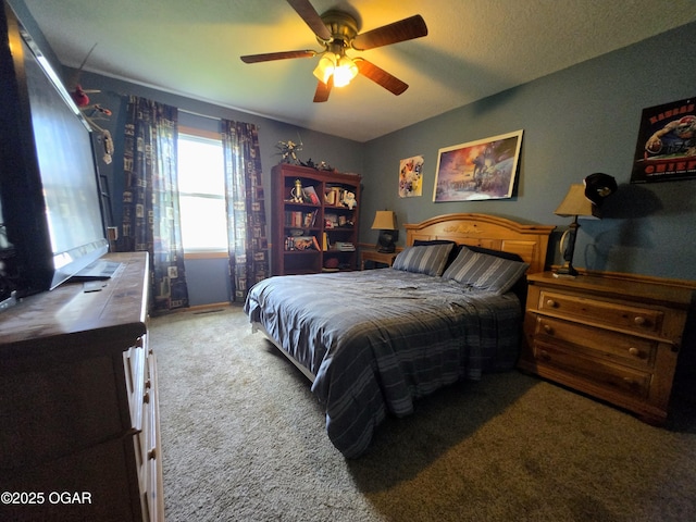 2921 E Matthews Dr, Joplin, MO 64801 - bedroom featuring ceiling fan and carpet