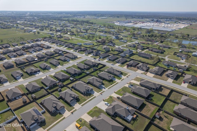 aerial overview of property's location