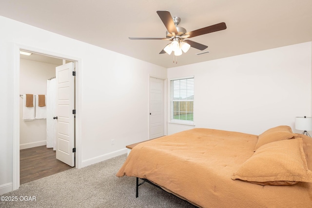 2006 Eagle Dr, Neosho, MO 64850 - carpeted bedroom with baseboards and a ceiling fan