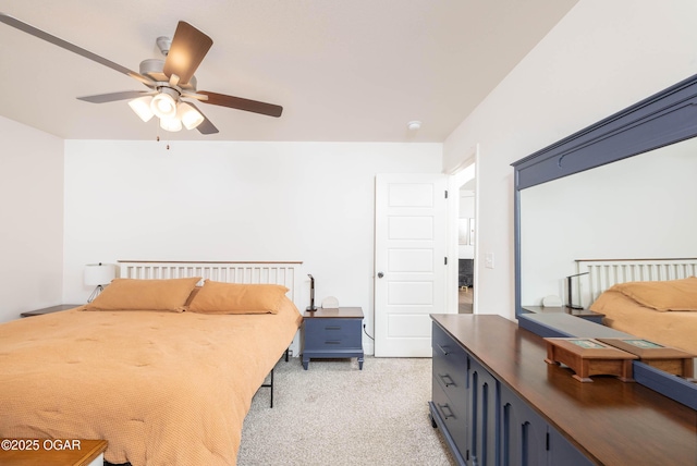 2006 Eagle Dr, Neosho, MO 64850 - bedroom with light carpet and a ceiling fan