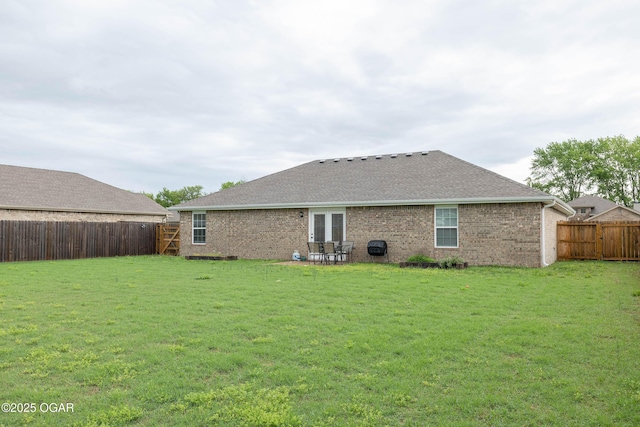 2006 Eagle Dr, Neosho, MO 64850 - back of property with brick siding and roof with shingles