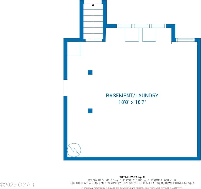 1418 Cleveland Ave, Baxter Springs, KS 66713 - property floor plan