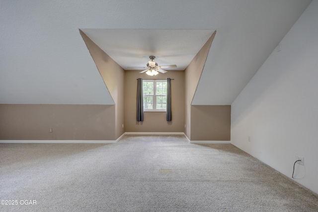 4537 Dolphin Dr, Joplin, MO 64804 - bonus room featuring baseboards, carpet flooring, and ceiling fan