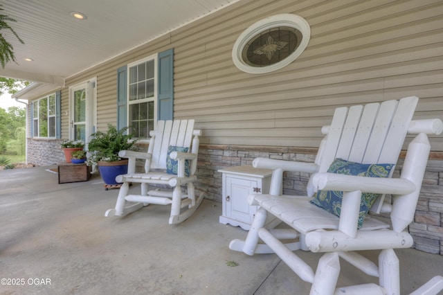 4537 Dolphin Dr, Joplin, MO 64804 - view of patio with a porch