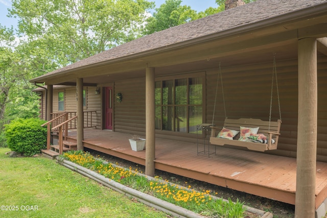 6309 Impala Dr, Joplin, MO 64804 - view of wooden terrace