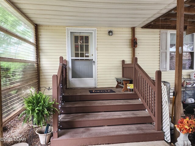view of property entrance
