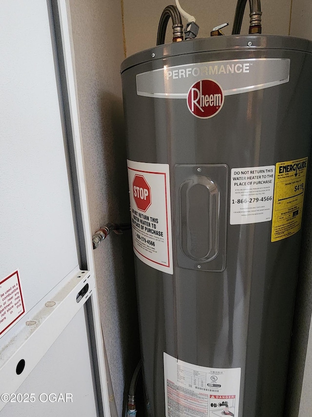 utilities with electric water heater