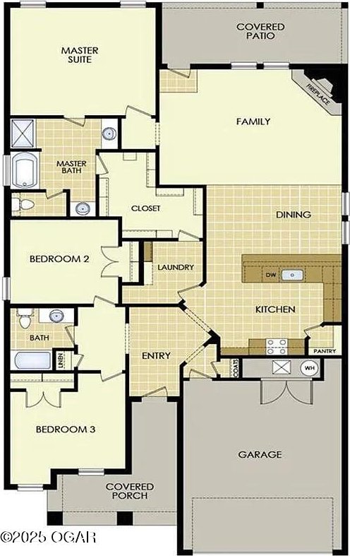 1318 Foundry Dr, Carthage, MO 64836 - property floor plan