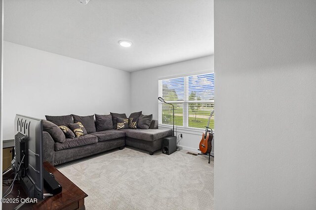 1528 N Edgemont Cir, Springfield, MO 65802 - living area featuring carpet flooring and baseboards